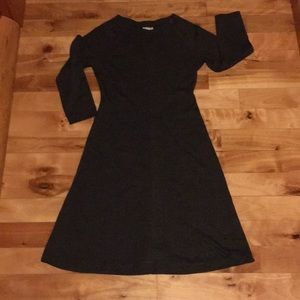 Garnet Hill wool blend A-line dress Sz 4